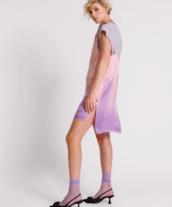 ONE TEASPOON Acid Candy Dip Dye Mini Slip Dress | Women Mini Dresses