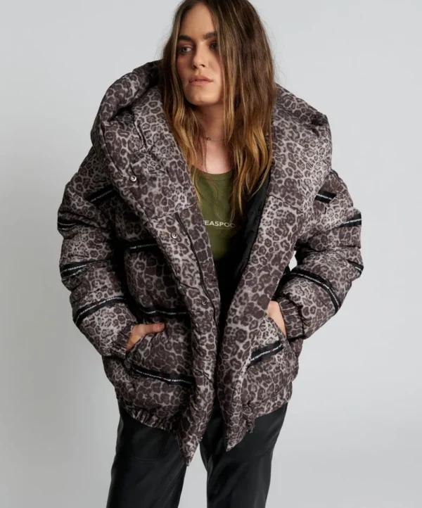 ONE TEASPOON Addicted Animal Puffa Jacket | Women Puffa Jackets