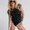 ONE TEASPOON Armoured Hand Made Body Piece | Women Tops