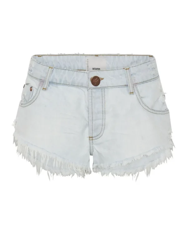 ONE TEASPOON Bel Air Blue Bonita Low Waist Denim Shorts | Women Denim Shorts