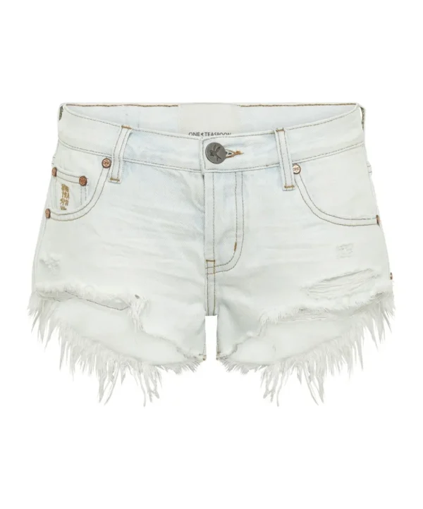 ONE TEASPOON Bel Air Blue Bonitas Low Waist Denim Shorts | Women Denim Shorts