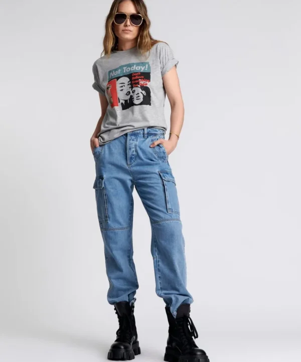 ONE TEASPOON Berlin Blue Cargo Motion Jeans | Women Bottoms