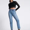 ONE TEASPOON Berlin Blue Legend High Waist Mom Jeans | Women Denim Jeans