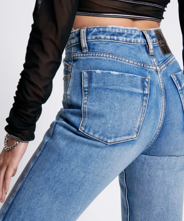 ONE TEASPOON Berlin Blue Legend High Waist Mom Jeans | Women Denim Jeans