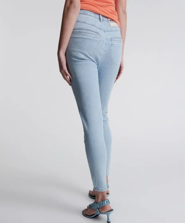 ONE TEASPOON Best Blue Preachers High Waist Skinny Jeans | Women Denim Jeans