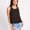 ONE TEASPOON Black Acid Lace Charleston Top | Women Tops