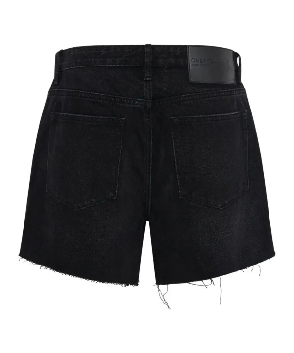 ONE TEASPOON Black Oak Super Relaxed Shaker Shorts | Women Denim Shorts