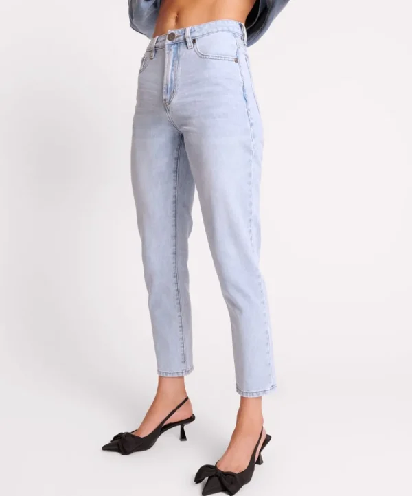 ONE TEASPOON Blue Latte Legends High Waist Mom Jeans | Women Denim Jeans