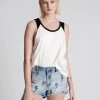 ONE TEASPOON Blue Lightning Bonita High Waist Denim Shorts | Women Denim Shorts