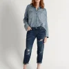 ONE TEASPOON Blue Moon Awesome Baggies Straight Leg Jeans | Women Denim Jeans