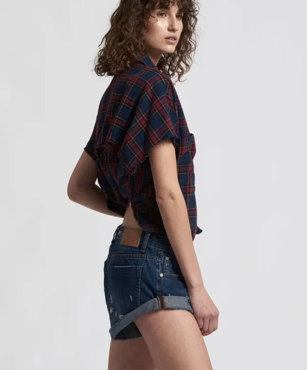 ONE TEASPOON Blue Moon Bandits Denim Shorts | Women Denim Shorts