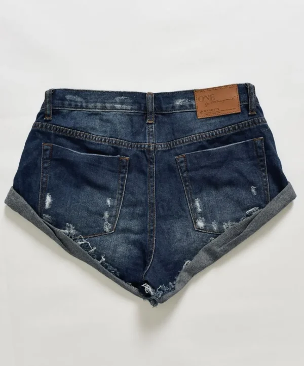 ONE TEASPOON Blue Moon Bandits Denim Shorts | Women Denim Shorts