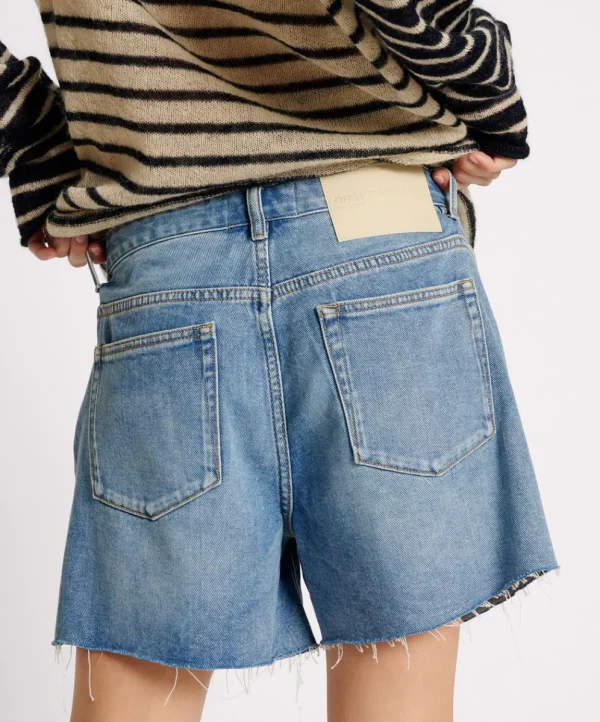 ONE TEASPOON Blue Rapture Super Relaxed Shaker Denim Shorts | Women Denim Shorts