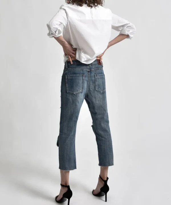 ONE TEASPOON Blue Suede Hooligan | Women Denim Jeans