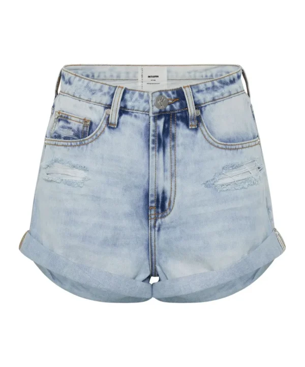 ONE TEASPOON Blue Tornado Bandit High Waist Denim Shorts | Women Denim Shorts