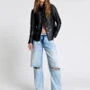 ONE TEASPOON Blue Tornado Smiths Trouser Jeans | Women Denim Jeans