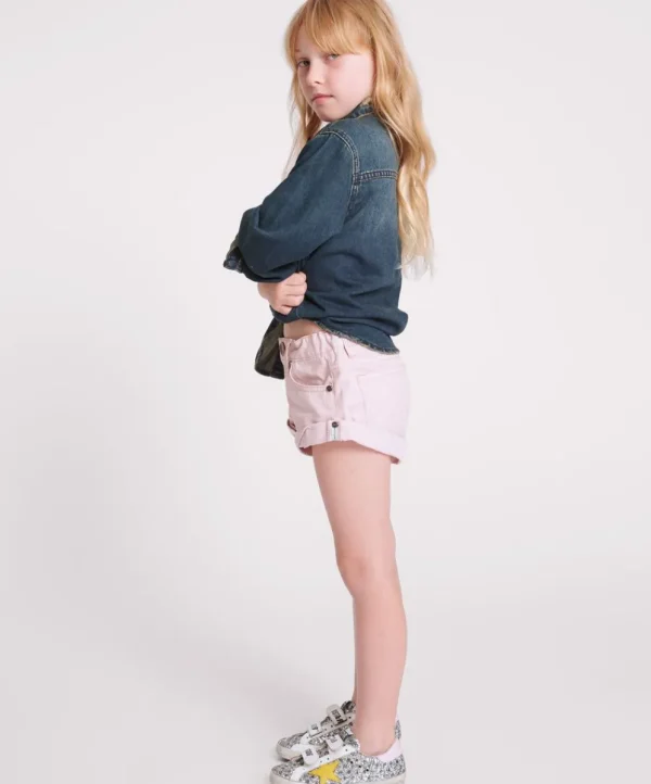 ONE TEASPOON Blush Kids Bandit Shorts | Kids Clothing