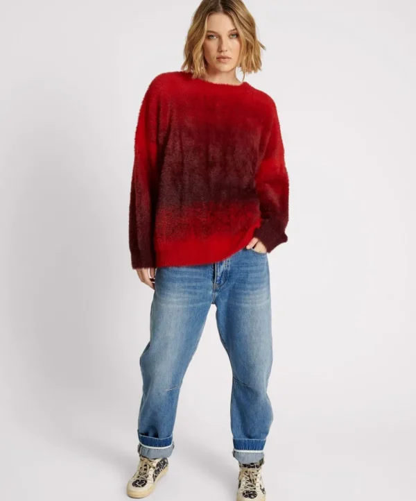 ONE TEASPOON Burning Sunset Ombre Knit Sweater | Women Knitwear