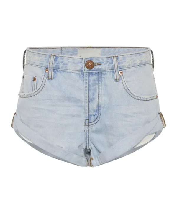 ONE TEASPOON Casanova Bandits Low Waist Denim Shorts | Women Denim Shorts