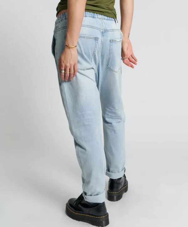 ONE TEASPOON Casanova Shabbies Drawstring Boyfriend Jeans | Women Denim Jeans