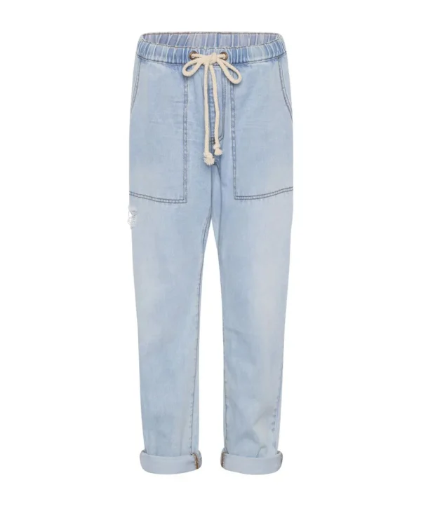 ONE TEASPOON Casanova Shabbies Drawstring Boyfriend Jeans | Women Denim Jeans