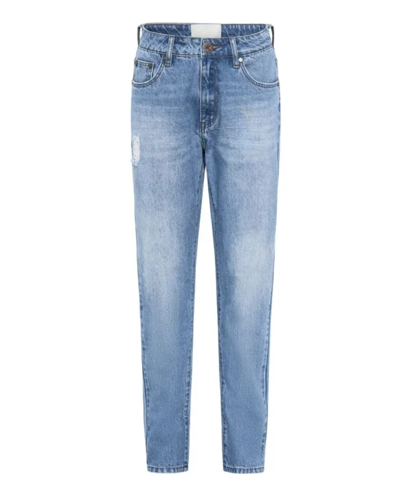 ONE TEASPOON Ciao Blue Awesome Baggies High Waist Straight Leg Jeans | Women Denim Jeans