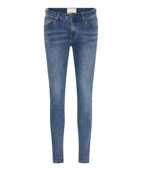 ONE TEASPOON Classic Blue Freebirds Ii Low Waist Skinny Jeans | Women Denim Jeans