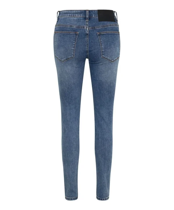 ONE TEASPOON Classic Blue Freebirds Ii Low Waist Skinny Jeans | Women Denim Jeans