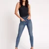 ONE TEASPOON Classic Blue Preachers High Waist Skinny Jeans | Women Denim Jeans