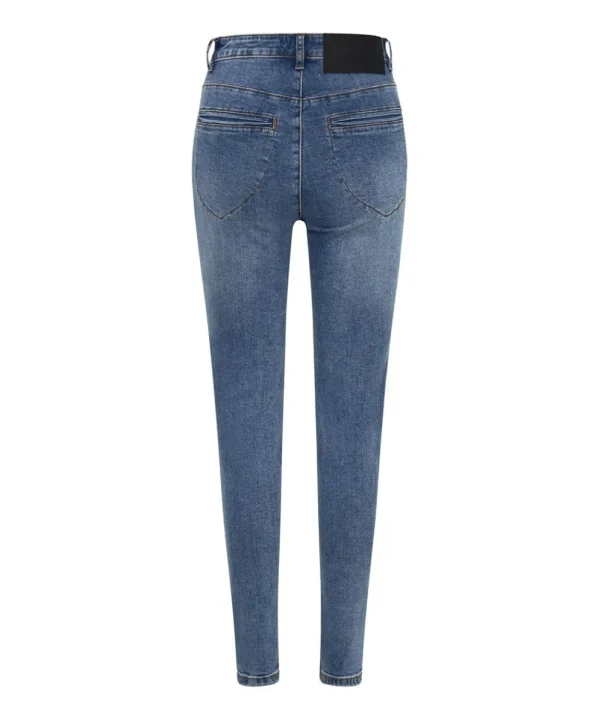 ONE TEASPOON Classic Blue Preachers High Waist Skinny Jeans | Women Denim Jeans