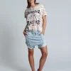 ONE TEASPOON Classic Chambray Luxe Harem Shorts | Women Denim Shorts