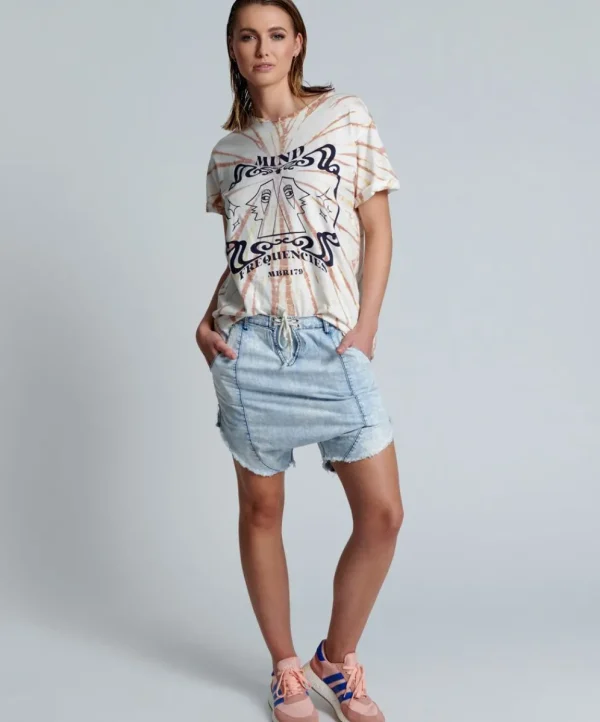 ONE TEASPOON Classic Chambray Luxe Harem Shorts | Women Denim Shorts