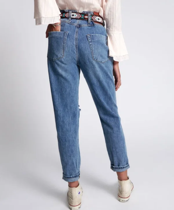 ONE TEASPOON Cobaine Pioneers High Waist 80S Jeans | Women Denim Jeans