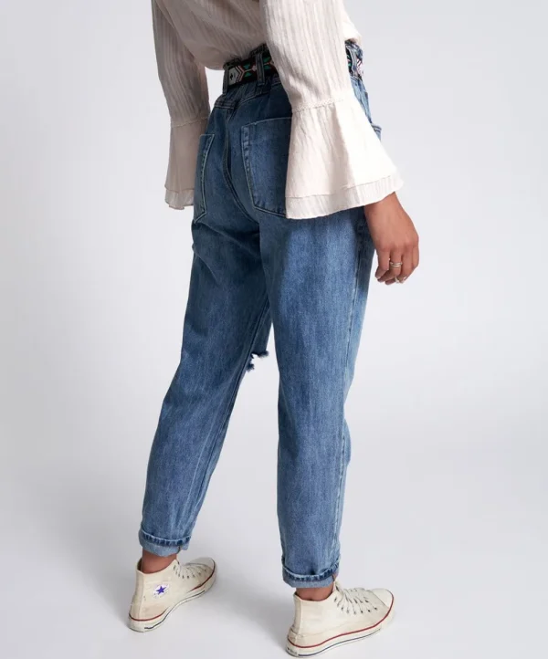 ONE TEASPOON Cobaine Pioneers High Waist 80S Jeans | Women Denim Jeans