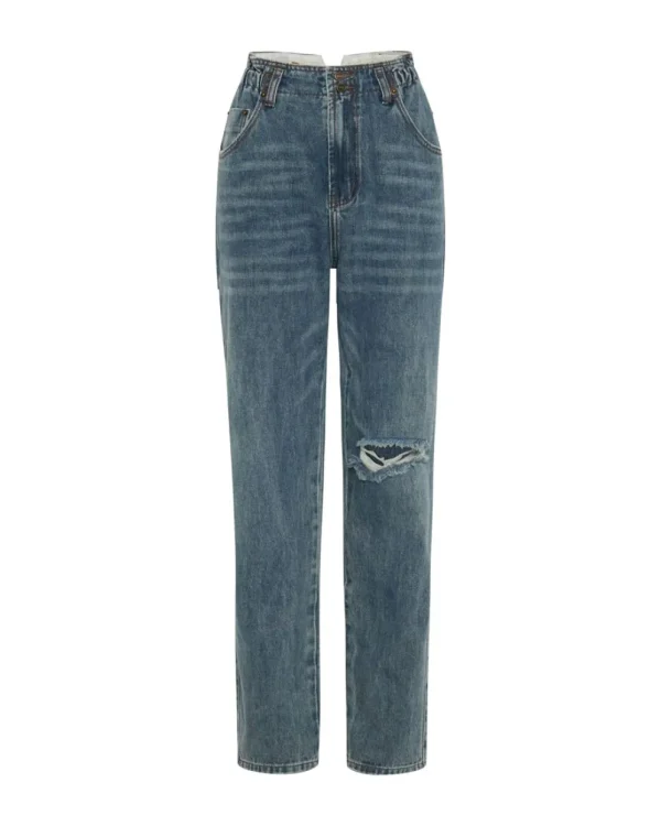 ONE TEASPOON Cobaine Pioneers High Waist 80S Jeans | Women Denim Jeans