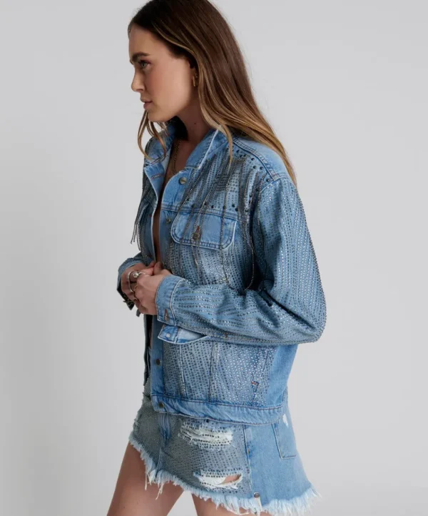 ONE TEASPOON Desert Jewel Trucker Jacket | Women Jackets