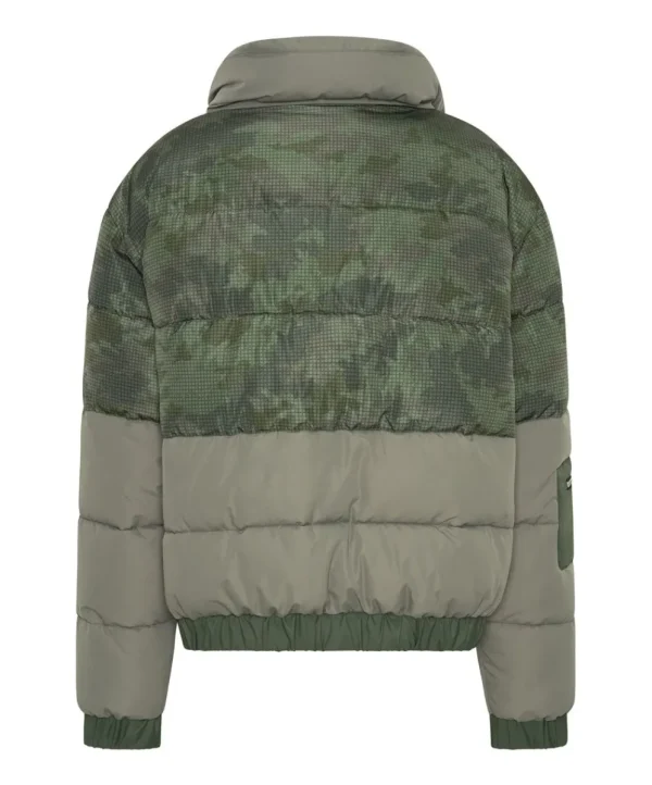 ONE TEASPOON Dirtee Love Camo Puffa Jacket | Women Puffa Jackets