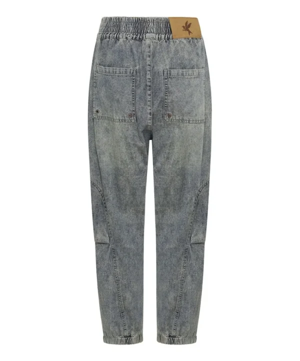 ONE TEASPOON Dirty Blue Denim Flight Pants | Women Denim Jeans