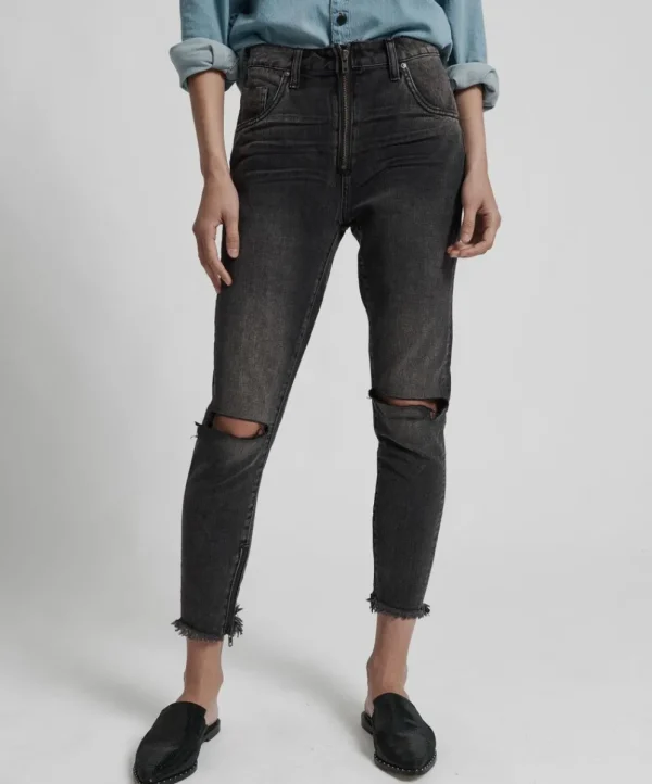 ONE TEASPOON Double Bass Freebirds High Waist Skinny Jeans | Women Denim Jeans