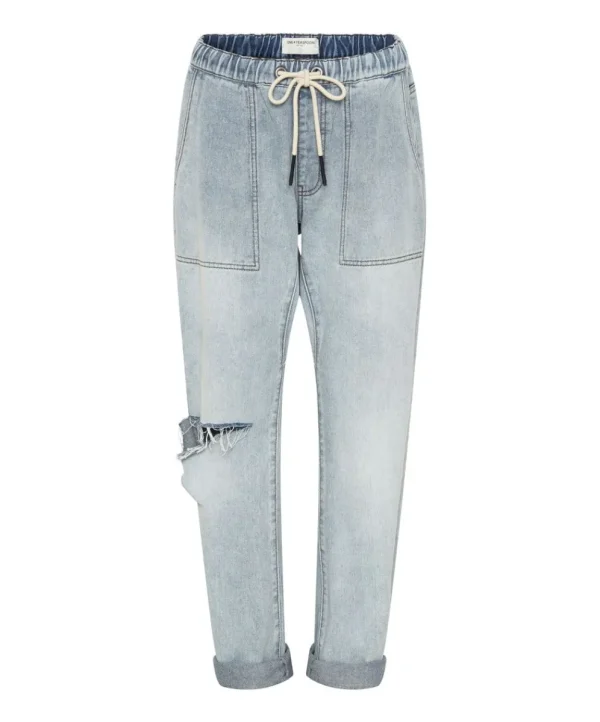 ONE TEASPOON Dream Shabbies Drawstring Boyfriend Jeans | Women Denim Jeans