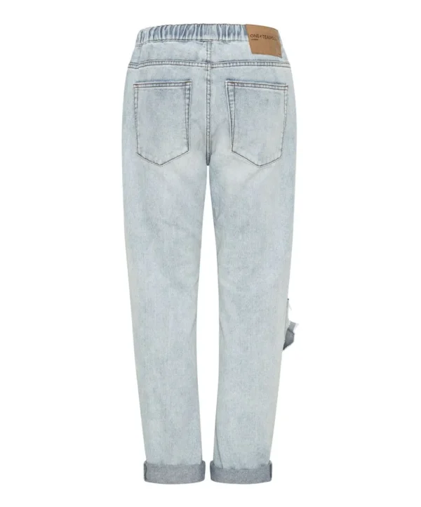 ONE TEASPOON Dream Shabbies Drawstring Boyfriend Jeans | Women Denim Jeans