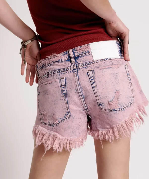 ONE TEASPOON Dusty Bonitas Low Waist Denim Shorts | Women Denim Shorts