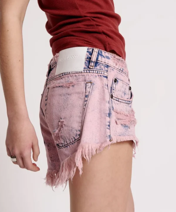 ONE TEASPOON Dusty Bonitas Low Waist Denim Shorts | Women Denim Shorts