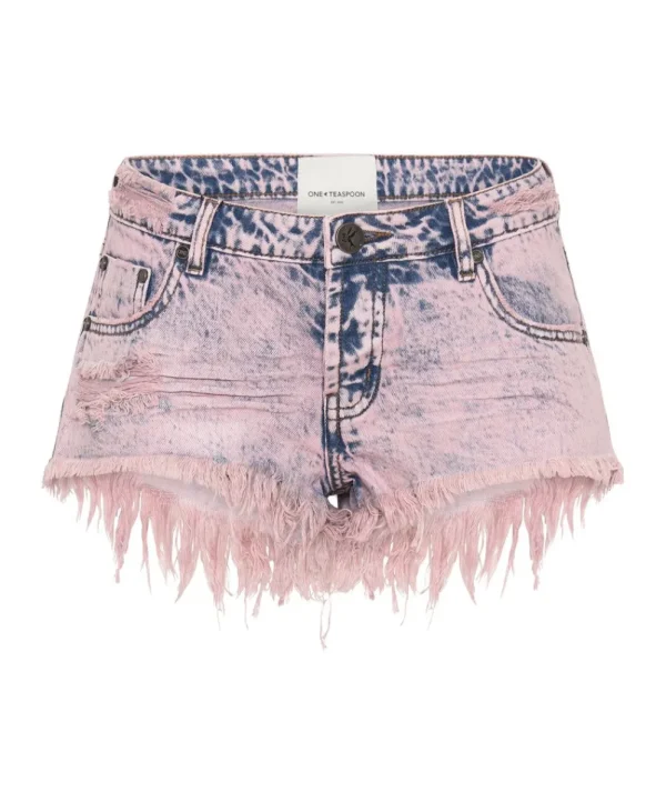 ONE TEASPOON Dusty Bonitas Low Waist Denim Shorts | Women Denim Shorts