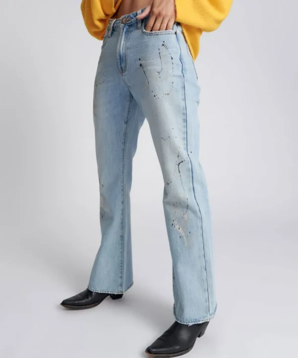 ONE TEASPOON Fleetwood Artiste Charlie Slim High Waist Flared Jeans | Women Denim Jeans