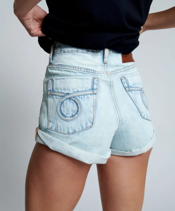 ONE TEASPOON Florence Bandits High Waist Denim Shorts | Women Denim Shorts