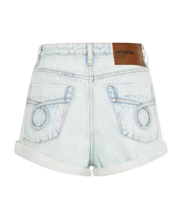 ONE TEASPOON Florence Bandits High Waist Denim Shorts | Women Denim Shorts