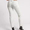 ONE TEASPOON Florence Painted High Waist Awesome Baggies Straight Leg Jeans | Women Denim Jeans