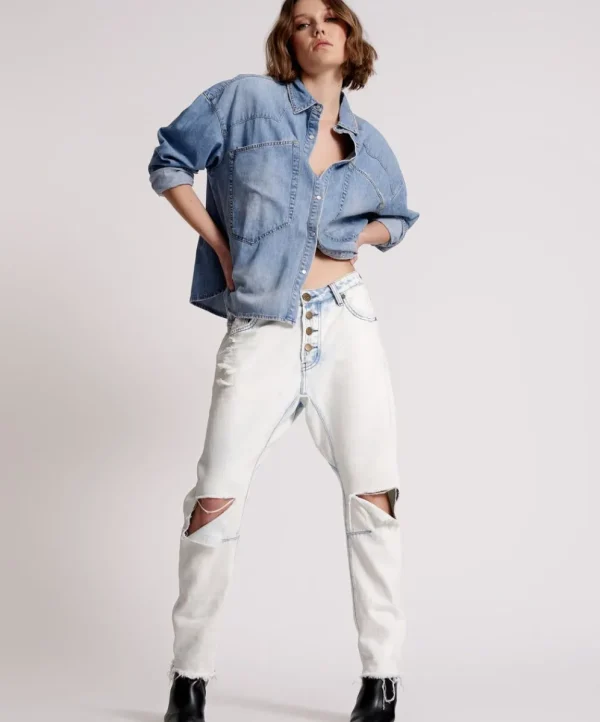 ONE TEASPOON Florence Saints Boyfriend Jeans | Women Denim Jeans