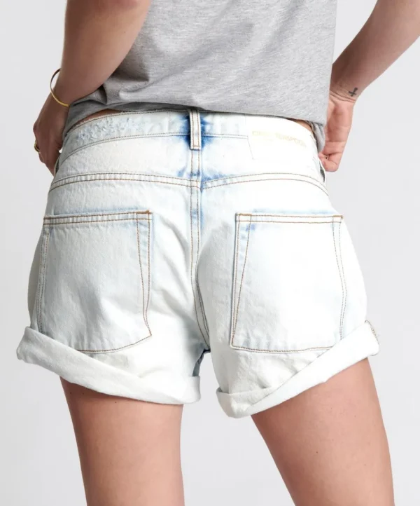 ONE TEASPOON Florence Smiths Tailored Low Waist Denim Shorts | Women Denim Shorts